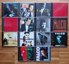 FALCO | 14x CD Album HISTORY 1982-98 Der KOMMISSAR Nachtflug Jeanny Amadeus 3 