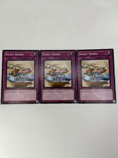 YUGIOH: 3x Secret Barrel