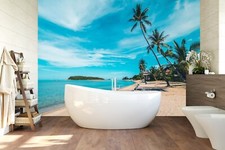 3D Blau Himmel Ozean Q9465