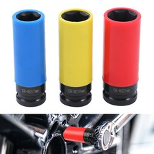 Schoneinsätze Schlagschrauber Nüsse Nuss Set 17/19/21mm Nüsse Drehmoment 1/2"