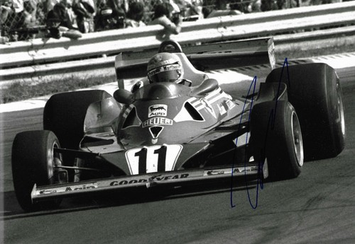Niki lauda ferrari - niki, autogramm