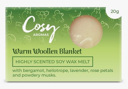Warm woollen blanket wax - woollen,