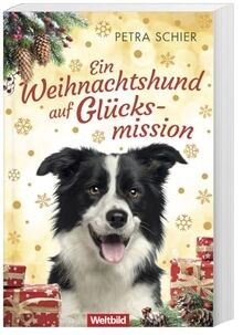 Ein weihnachtshund auf - ein,