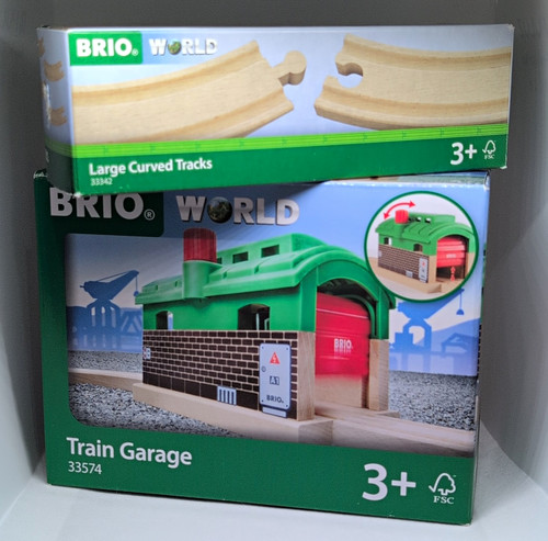 Brio world lokschuppen wie - world, neu