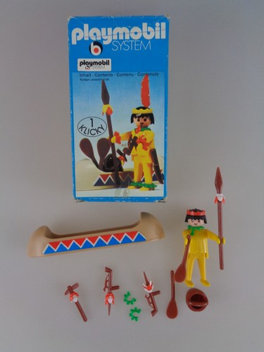 Playmobil 3352 indianer kanu - playmobil,