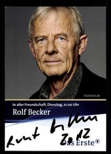 Rolf Becker In aller Freundschaft Autogrammkarte Original ## BC 45642
