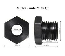 Adapter für drechselfutter - adapter,