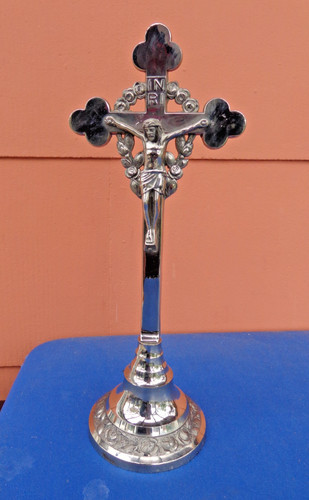 Altes stand kreuz - altes, kruzifix