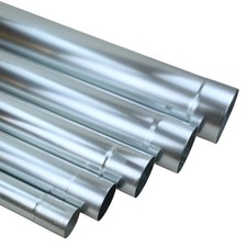 Fallrohr Titanzink Zink Regenrohr 1 m rund Ablaufrohr 60 mm 76 87 100 mm 120 mm