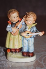Selten - Goebel Germany - Hummel Porzellan - Musiker Kinderpaar Figur