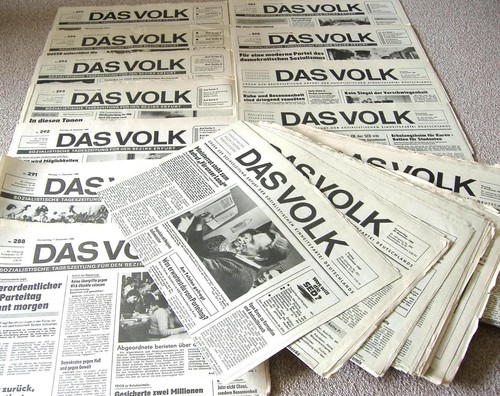 Ddr tageszeitung das - das, volk
