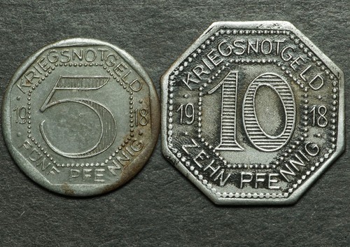 Notgeld 10 pfennig 1918 - 10,