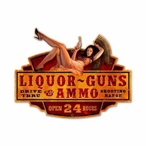 Xxl schild liquor - schild, guns+