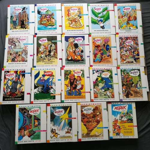 Mosaik reprintmappen sammlung - mosaik,