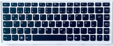 deutsche QWERTZ Tastatur für Lenovo IdeaPad U310 Serie DE NEU mit weiß Rahmen