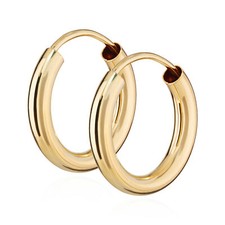 gelb GOLD Creolen OHRHÄNGER