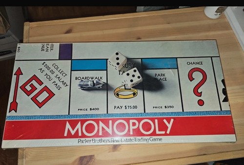 Monopoly vintage parker - vintage,