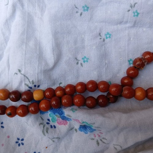 Prayer beads with - prayer, (mala)