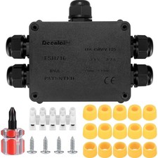 Abzweigdose Kabelverbinder 5 Wege Außen Verteiler