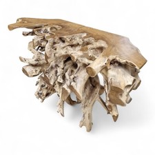 Wurzelholz Sideboard Teak Anrichte Konsolentisch Massiv Holz Kommode Wurzeltisch