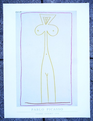 Femme debout 1946 picasso - 1946,