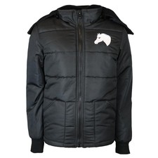 Kinder Winter Reitjacke Mia schwarz warm gefüttert MS-Trachten B-Ware