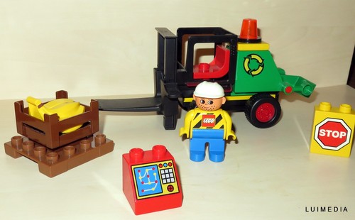 Lego duplo gabelstapler - duplo, gabelstapler-set
