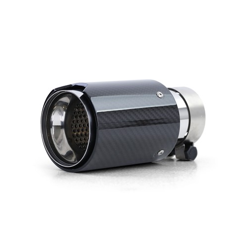 Auspuff 90mm carbon endrohr - 1x,