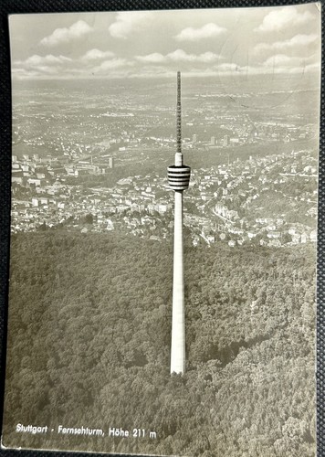 Stuttgart fernsehturm - ak,