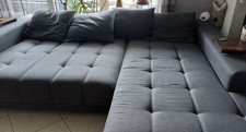 Wohnlandschaft OR MALI Sofa Bezug Grau XXL Relaxfunktion 300x225