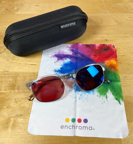 Enchroma derby clear frame - clear,