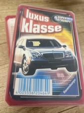 Ravensburger Luxusklasse Karten Super Trumpf Autos Vintage 2003 Rar selten