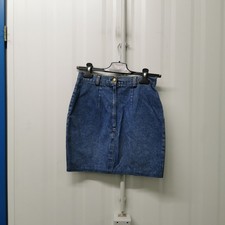 Vintage Damen Jeansrock Blau