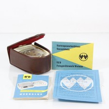 Werralux Belichtungsmesser mit OVP Original Garantie Schein Bedienungsanleitung