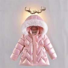 Kinder Mädchen Winterjacke