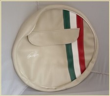 Radkappen Creme Band Flagge