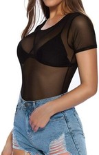 Damen Herren  Mesh Kurzarm