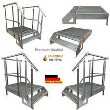 Stahltreppe Verzinkt 2 Stufen