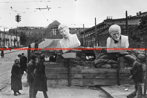 F021524 stalin und lenin - stalin,