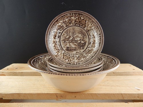 Vintage servizio macedonia - vintage,