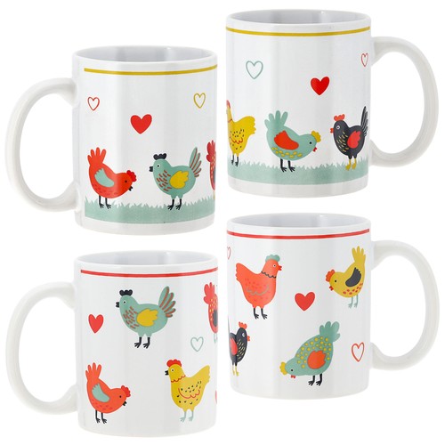 Kaffeetasse hühner ostern - 4,