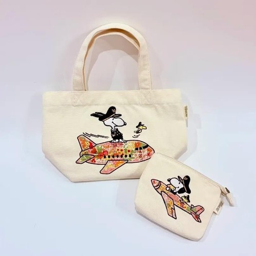 Ana peanuts snoopy tote - x,