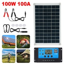 100W 12V Solarpanel Solarmodul