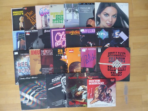 Schallplatten sammlung - x,