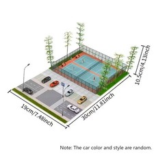 Spur N Diorama Tennisanlage