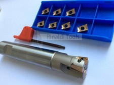 1 x APKT 1003PDSR-30 P30-TIN / Wendeplatten /Schaftfräser-SET 20mm mit IK. NEU!!