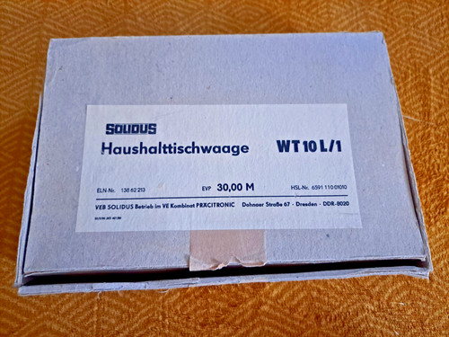 Solidus haushalttischwaage - solidus,
