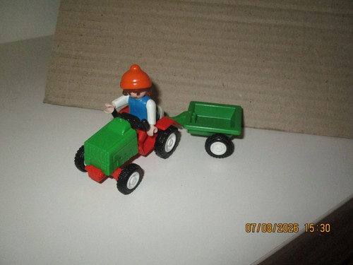 Playmobil traktor mit