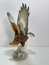 Hutschenreuther Adler im Anflug K.Tutter Porzellanfigur Kunstabteilung