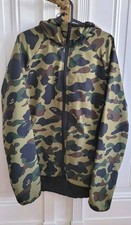 A Bathing Ape Bape L M 1st Camo Windbreaker Regen Jacke Coach Shell ca.2016 100%